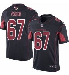Youth Nike Arizona Cardinals #67 Justin Pugh Limited Black Rush Vapor Untouchable NFL Jersey
