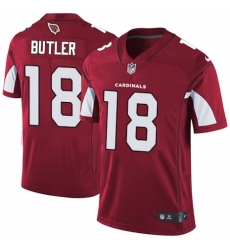 Men's Nike Arizona Cardinals #18 Brice Butler Red Team Color Vapor Untouchable Limited Player NFL Jersey