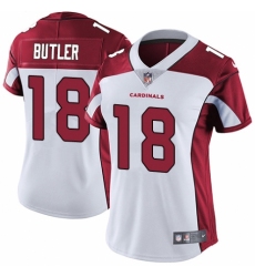 Women's Nike Arizona Cardinals #18 Brice Butler White Vapor Untouchable Limited Player NFL Jersey