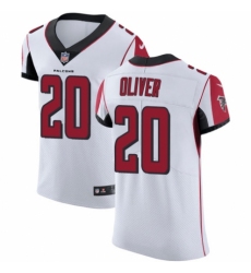 Men's Nike Atlanta Falcons #20 Isaiah Oliver White Vapor Untouchable Elite Player NFL Jersey