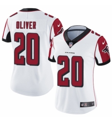 Women's Nike Atlanta Falcons #20 Isaiah Oliver White Vapor Untouchable Limited Player NFL Jersey
