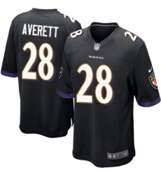 Women's Nike Baltimore Ravens #28 Anthony Averett White Vapor Untouchable Limited Player NFL Jersey
