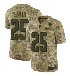 Men's Nike Atlanta Falcons #25 Ito Smith Limited Camo 2018 Salute to Service NFL Jersey