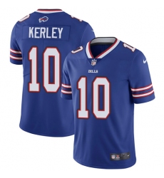 Men's Nike Buffalo Bills #10 Jeremy Kerley Royal Blue Team Color Vapor Untouchable Limited Player NFL Jersey