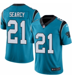 Youth Nike Carolina Panthers #21 Da'Norris Searcy Blue Alternate Vapor Untouchable Limited Player NFL Jersey