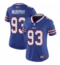 Women's Nike Buffalo Bills #93 Trent Murphy Royal Blue Team Color Vapor Untouchable Elite Player NFL Jersey