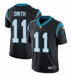 Men's Nike Carolina Panthers #11 Torrey Smith Black Team Color Vapor Untouchable Limited Player NFL Jersey