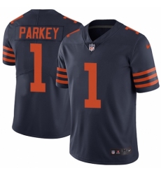 Youth Nike Chicago Bears #1 Cody Parkey Navy Blue Alternate Vapor Untouchable Limited Player NFL Jersey