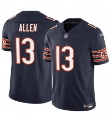 Men's Chicago Bears #13 Keenan Allen Navy 2023 F.U.S.E. Vapor Football Stitched Jersey