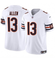 Men's Chicago Bears #13 Keenan Allen White 2023 F.U.S.E. Vapor Football Stitched Jersey