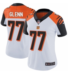 Women's Nike Cincinnati Bengals #77 Cordy Glenn White Vapor Untouchable Limited Player NFL Jersey