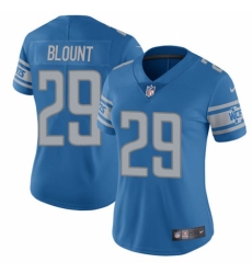 Women's Nike Detroit Lions #29 LeGarrette Blount Blue Team Color Vapor Untouchable Limited Player NFL Jersey