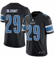 Youth Nike Detroit Lions #29 LeGarrette Blount Limited Black Rush Vapor Untouchable NFL Jersey