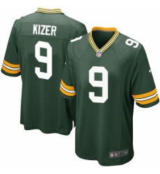 Men's Nike Green Bay Packers #9 DeShone Kizer Game Green Team Color NFL Jersey