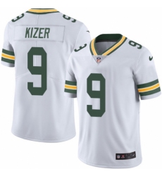 Men's Nike Green Bay Packers #9 DeShone Kizer White Vapor Untouchable Limited Player NFL Jersey