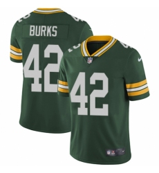 Youth Nike Green Bay Packers #42 Oren Burks Green Team Color Vapor Untouchable Limited Player NFL Jersey