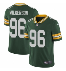 Men's Nike Green Bay Packers #96 Muhammad Wilkerson Green Team Color Vapor Untouchable Limited Player NFL Jersey