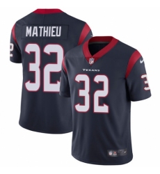 Youth Nike Houston Texans #32 Tyrann Mathieu Navy Blue Team Color Vapor Untouchable Limited Player NFL Jersey