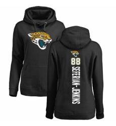 NFL Women's Nike Jacksonville Jaguars #88 Austin Seferian-Jenkins Black Backer Pullover Hoodie