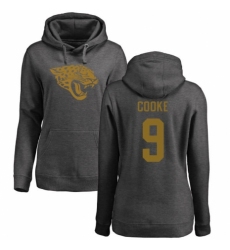 NFL Women's Nike Jacksonville Jaguars #9 Logan Cooke Ash One Color Pullover Hoodie