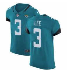 Men's Nike Jacksonville Jaguars #3 Tanner Lee Black Alternate Vapor Untouchable Elite Player NFL Jersey