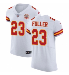 Men's Nike Kansas City Chiefs #23 Kendall Fuller White Vapor Untouchable Elite Player NFL Jersey