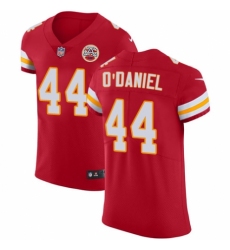 Men's Nike Kansas City Chiefs #44 Dorian O'Daniel Red Team Color Vapor Untouchable Elite Player NFL Jersey