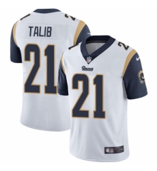 Youth Nike Los Angeles Rams #21 Aqib Talib White Vapor Untouchable Limited Player NFL Jersey