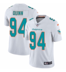 Youth Nike Miami Dolphins #94 Robert Quinn White Vapor Untouchable Limited Player NFL Jersey
