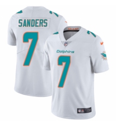 Youth Nike Miami Dolphins #7 Jason Sanders White Vapor Untouchable Limited Player NFL Jersey