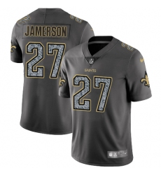 Youth Nike New Orleans Saints #27 Natrell Jamerson Gray Static Vapor Untouchable Limited NFL Jersey