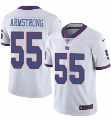 Youth Nike New York Giants #55 Ray-Ray Armstrong Limited White Rush Vapor Untouchable NFL Jersey
