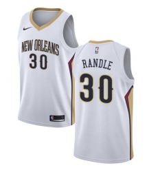 Women's Nike New Orleans Pelicans #30 Julius Randle Swingman White NBA Jersey - Association Edition