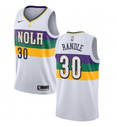 Women's Nike New Orleans Pelicans #30 Julius Randle Swingman White NBA Jersey - City Edition