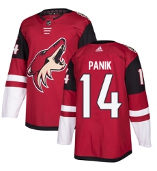Youth Adidas Arizona Coyotes #14 Richard Panik Authentic Burgundy Red Home NHL Jersey