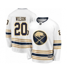 Men's Buffalo Sabres #20 Scott Wilson Fanatics Branded White 50th Season Breakaway Hockey Jersey