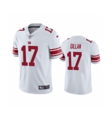 Men's New York Giants #17 Jamie Gillan White Vapor Untouchable Limited Stitched Jersey