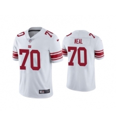 Men's New York Giants #70 Evan Neal White Vapor Untouchable Limited Stitched Jersey