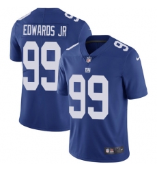 Youth Nike New York Giants #99 Mario Edwards Jr Royal Blue Team Color Vapor Untouchable Limited Player NFL Jersey