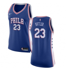 Women's Nike Philadelphia 76ers #23 Jimmy Butler Swingman Blue NBA Jersey - Icon Edition
