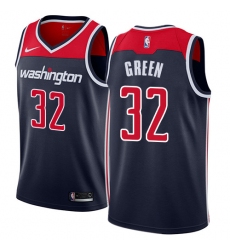 Youth Nike Washington Wizards #32 Jeff Green Swingman Navy Blue NBA Jersey Statement Edition
