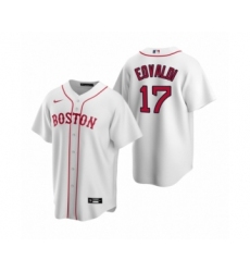Women's Boston Red Sox #17 Nathan Eovaldi Nike White Replica Alternate Jersey