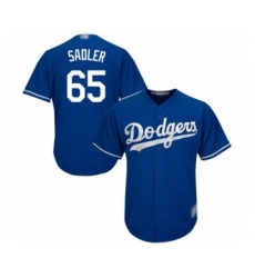 Men's Los Angeles Dodgers #65 Casey Sadler Royal Blue Alternate Flex Base Authentic Collection Baseball Player Jersey