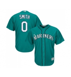 Youth Seattle Mariners #0 Mallex Smith Replica Teal Green Alternate Cool Base Baseball Jersey