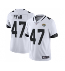 Men's Jacksonville Jaguars #47 Jake Ryan White Vapor Untouchable Limited Player Football Jersey