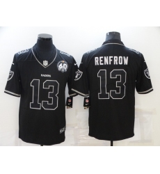Men's Oakland Raiders #13 Hunter Renfrow Black 60th Anniversary Vapor Untouchable Limited Jersey Men's Oakland Raiders #13 Hunter Renfrow Black 60th Anniversary Vapor Untouchable Limited Jersey