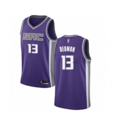 Men's Sacramento Kings #13 Dewayne Dedmon Authentic Purple Basketball Jersey - Icon Edition