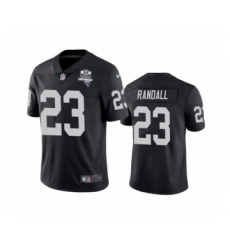 Men's Oakland Raiders #23 Damarious Randall Black 2020 Inaugural Season Vapor Limited Jersey