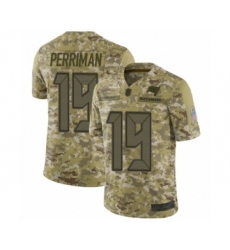 Youth Tampa Bay Buccaneers #19 Breshad Perriman Limited Camo 2018 Salute to Service Football Jersey