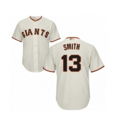 Men's San Francisco Giants #13 Will Smith Replica Cream Home Cool Base Baseball Jersey